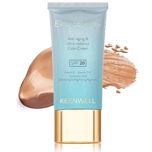 Keenwell Extraordinary Eclat Anti-Aging & Ultra-Radiance Color Cream №2 ЕЕ Тонирующий крем Молодость и сияние кожи SPF20 40ml
Keenwell Extraordinary Eclat Anti-Aging & Ultra-Radiance Color Cream №2 ЕЕ Тонирующий крем Молодость и сияние кожи SPF20 40ml