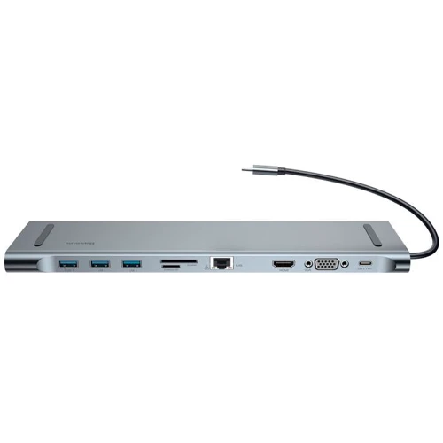 Baseus Adapter Enjoyment USB-C to 3xUSB 3.0+SD+RJ45+Micro SD+VGA+HDMI+USB-C Gray (CATSX-F0G)
Baseus Adapter Enjoyment USB-C to 3xUSB 3.0+SD+RJ45+Micro SD+VGA+HDMI+USB-C Gray (CATSX-F0G)