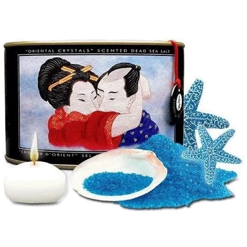 Соль для ванны Shunga Oriental Crystals Bath Salts - Ocean Breeze (600 г), соль Мертвого моря 
Соль для ванны Shunga Oriental Crystals Bath Salts - Ocean Breeze (600 г), соль Мертвого моря
