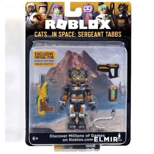 Игровая коллекционная фигурка Jazwares Roblox Core Figures Cats...IN SPACE: Sergeant Tabbs W5 (ROG0163)
Игровая коллекционная фигурка Jazwares Roblox Core Figures Cats...IN SPACE: Sergeant Tabbs W5 (ROG0163)