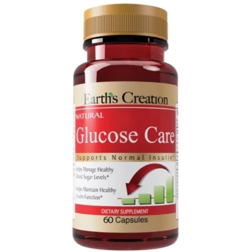 Earth‘s Creation Glucose Care Комплекс для поддержки уровня глюкозы в крови 60 капсул
Earth‘s Creation Glucose Care Комплекс для поддержки уровня глюкозы в крови 60 капсул