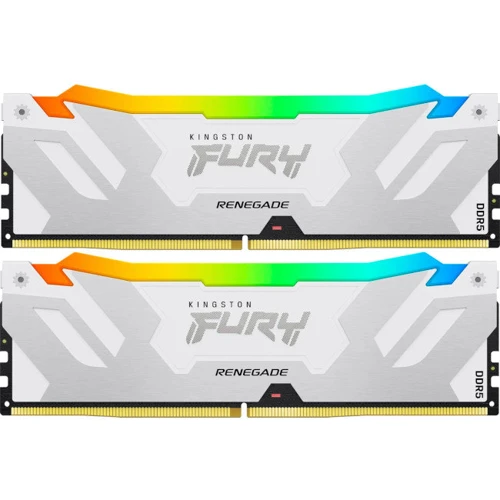 Kingston Fury 32 Gb (2x16GB) DDR5 7600 MHz Renegade Silver/White Rgb (KF576C38RWAK2-32) 
Kingston Fury 32 Gb (2x16GB) DDR5 7600 MHz Renegade Silver/White Rgb (KF576C38RWAK2-32)