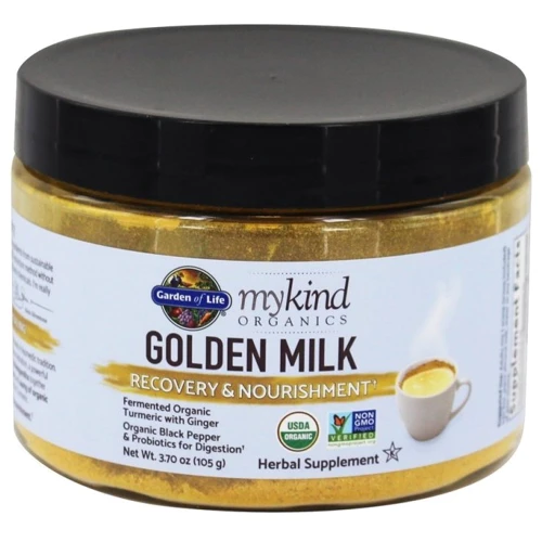 Garden of Life MyKind Organics, Golden Milk, Recovery & Nourishment, 3.70 oz (105 g) (GOL-12308)
Garden of Life MyKind Organics, Golden Milk, Recovery & Nourishment, 3.70 oz (105 g) (GOL-12308)