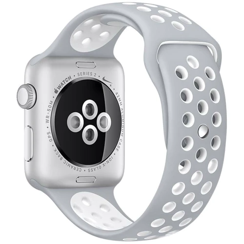 COTEetCI W12 Nike Band Silver/White (WH5217-TS-BH) for Apple Watch 42/44/45/49mm
COTEetCI W12 Nike Band Silver/White (WH5217-TS-BH) for Apple Watch 42/44/45/49mm