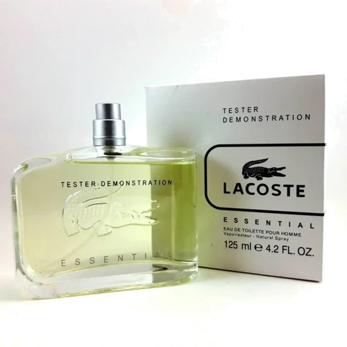 Lacoste Essential (мужские) туалетная вода 125 мл. Тестер 
Lacoste Essential (мужские) туалетная вода 125 мл. Тестер