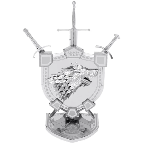Металлический 3D конструктор Fascinations Game of Thrones - House Stark Sigil, ICX125
Металлический 3D конструктор Fascinations Game of Thrones - House Stark Sigil, ICX125