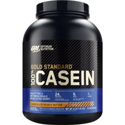 Optimum Nutrition 100% Casein Gold Standard 1800 g / 55 servings / Chocolate Peanut Butter
Optimum Nutrition 100% Casein Gold Standard 1800 g / 55 servings / Chocolate Peanut Butter