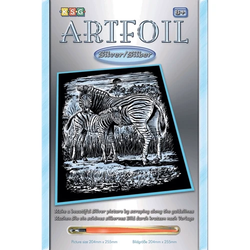 Набор для творчества Sequin Art Artfoil Silver Зебра и Жеребенок 
Набор для творчества Sequin Art Artfoil Silver Зебра и Жеребенок