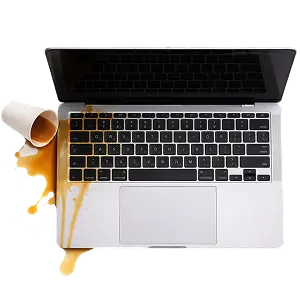 iPhone або iPad потрапив під дощ або розлили каву на MacBook?