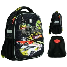 Рюкзак Kite Education каркасный 555 Hot Wheels (HW24-555S): Возрастная группа от 6 до 10 лет