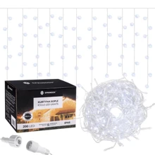 Гирлянда бахрома уличная (наружная) Springos 8 м 200 LED CL0200 Cold White: Тип Бахрома