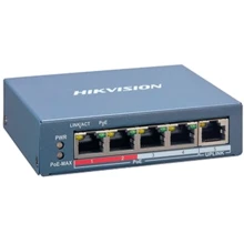 Сетевой коммутатор Hikvision DS-3E1105P-EI: Порты только Fast Ethernet (10/100)