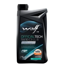 Моторное масло WOLF OFFICIALTECH 5W30 C3 LL III 1Lx12: Тип Синтетическое
