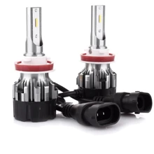 LED лампа SHO-ME G9.3 H11 6000K 30W (2 шт.): Головной свет Противотуманная, Дальний свет, Ближний свет