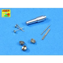 Набір ABR35-L175 стволів (1x76,2 мм, 3x7,62 мм) для танка T-28, ранній (Hobby Boss) ABR35-L175: Виробник ABER