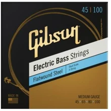Струна для гитар Набор струн Gibson Short Scale Flatwound Bass Strings Medium (SBG-FWSSM): Тип Комплект струн