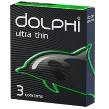 Презервативи DOLPHI Ultra Thin 3 шт: Тип Ультратонкі
