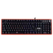 Клавіатура ERGO KB-955: Підключення проводное