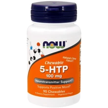 Now Foods 5-HTP, Natural Citrus Flavor, 100 mg, 90 Chewables: Форма выпуска Таблетки жевательные