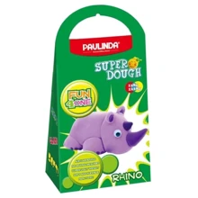 Масса для лепки Paulinda Super Dough Fun4one Носорог (подвижные глаза): Производитель PAULINDA