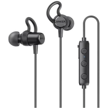 Наушники ANKER SoundBuds Flow Black: Тип конструкции вакуумные