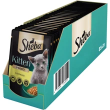 Влажный корм для котят Sheba Kitten с курицей в соусе 28х85 г (4770608264567): Тип Влажный корм