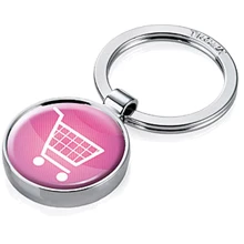 Брелок Troika Shopping рожевий (KYR14-A142): Стать Унисекс