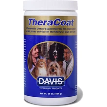 Диетическая добавка Davis TheraCoat для шерсти собак и котов 0.454 кг: Производитель Davis Veterinary