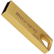 USB-флешка Mibrand 64GB Taipan Gold USB 2.0 (MI2.0/TA64U2G): Стандарт USB USB 2.0