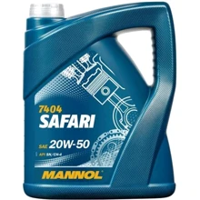 Моторное масло Mannol Safari 20W-50 7404, 5л (MN7404-5): Тип Минеральное
