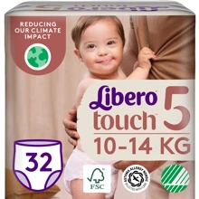 Підгузки Libero Touch Pants Розмір 5 (10-14 кг) 32 шт (7322541739571): Тип Подгузники-трусики