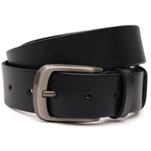 Чоловічий ремінь Borsa Leather чорний (V1115FX01-black): Стать Мужской