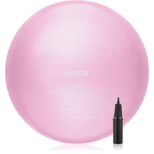 М'яч для фітнесу Gymtek 65 см рожевий + насос: Діаметр, см 65