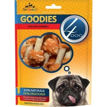Лакомство для собак 4Dog попперы гантели куриные 100 г (5949060207835): Производитель 4Dog