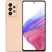 Смартфон Samsung Galaxy A53 6/128 GB Peach Approved Витринный образец: Причина уценки Как новый (состояние, близкое к новому): Samsung Galaxy выглядит и функционирует как новый. Возможны