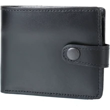 Мужское портмоне DNK Leather черное (DNK-Full-Purse col.J): Пол Мужской