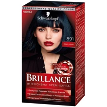 Brillance Крем-краска для волос 891 Иссиня-черный 142.5 ml: Пол Для женщин