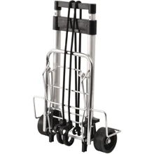 Тележка складная Outwell Balos Telescopic Transporter Grey (650304): Цвет серебристый