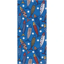 Полотенце Maisonette Rainbow Fisch 75х150 (41075): Тип пляжное полотенце