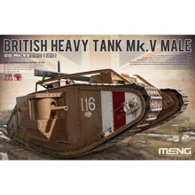 Модель Meng Британский тяжелый танк Mk.V "Male" (MENG-TS020): Производитель Meng