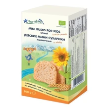 Мини-сухарики FLEUR ALPINE Пшеничные 100 г (1684015): Тип Хлебцы