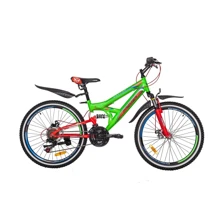 Premier Raptor 24 Disc 13" зеленый-красный-голубой: Диаметр колес, дюймов 24