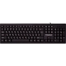 Клавиатура FrimeCom K13 Ukr Black: Подключение проводное