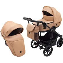 Коляска 2 в 1 Bair Ultra ECO кожа 100% U-40 Сamel (680615): Тип коляски Универсальная коляска (2-в-1)