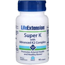 Life Extension Super K With Advanced K2 Complex 90 Softgels Витамин K и K2 комплекс: Тип Витамин K