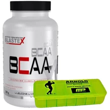 Аминокислота для спорта Blastex BCAA Xline 300 g /30 servings + Таблетница MusclePharm Arnold Pill Box 7 Section Black-Green: Тип BCAA