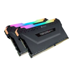 Corsair 32 GB (2x16GB) DDR4 3600 MHz Vengeance RGB Pro Black (CMW32GX4M2Z3600C18): Производитель Corsair