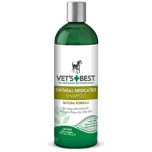 Шампунь VET`S BEST Oatmeal Med Shampoo терапевтический от перхоти, шелушения, для сухой кожи для собак 470 мл (vb10344): Тип средства Шампуни