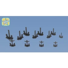 Набір Northstar Models Японські морські якорі 12 типів по 5 шт. (NSA350165): Виробник Northstar Models