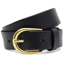 Жіночий ремінь Borsa Leather чорний (110v1genw52-black): Стать Женский